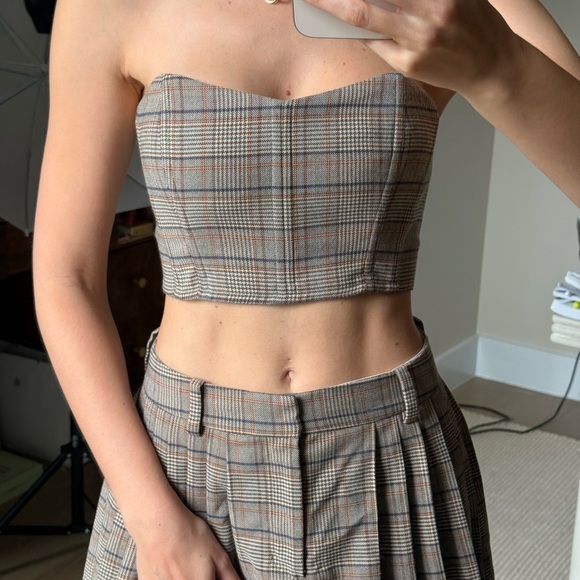 REVOLVE - L'Academie Multicolor Plaid Skirt - Picture 6 of 13